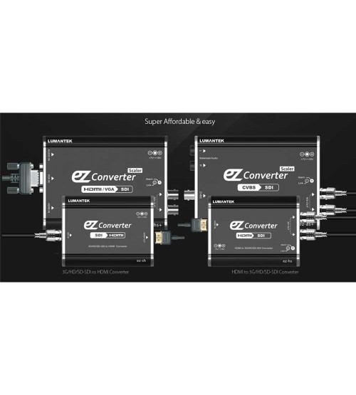 Lumantek EZ-HS (HDMI to 3G/HD/SD-SDI) Converter